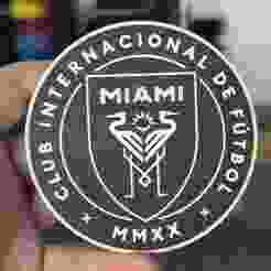 Inter Miami CF coaster