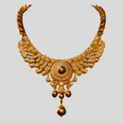 Intricate Golden Necklace