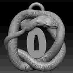 Intricate Snake Necklace