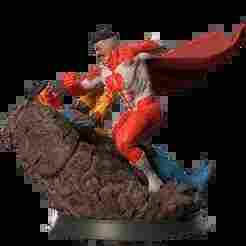 Invincible and Omni Man Statue