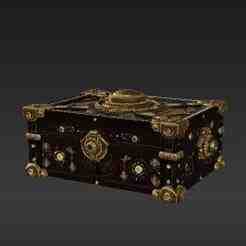 Iris Deck & Dice Box - Steampunk Card Game Holder