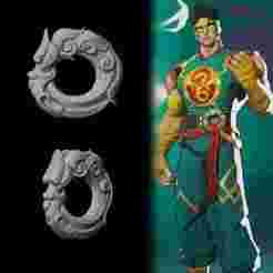 Iron Fist - Waist Accesory - Marvel Rivals Cosplay Prop