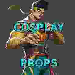 Iron Fist, Lin Lie, Danny Rand,Default Costume Marvel Rivals Full armor and props Cosplay Kit , kitbash all in one