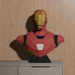 IRON MAN LOW POLY