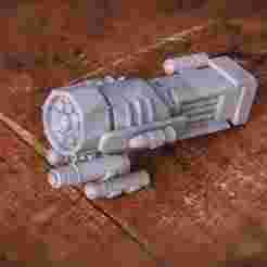 Iron Man Proton Cannon STL File