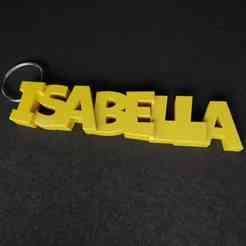 ISABELLA - KEYCHAIN