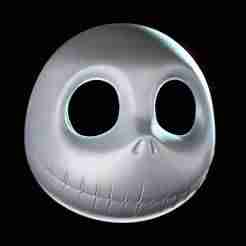 Jack Skellington Head Mask - Jack Skellington Mask