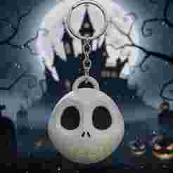 Jack Skellington Keychain - Pumpkin King Head - The Nightmare Before Christmas - Ready to Print