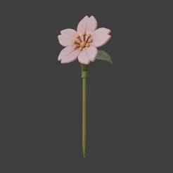 Japanese Flower Hairpin