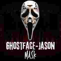 Jason Ghostface Scream Hockey Mask