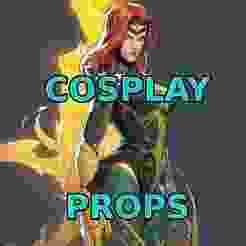 Jean Grey Phoenix Default Costume X men Marvel Rivals Full armor and weapon and props Cosplay Kit , kitbash  all in one