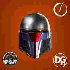 Jedi Knight Revan Helmet - Digital STL File Only