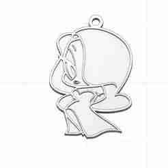 Jessica Rabbit keychain