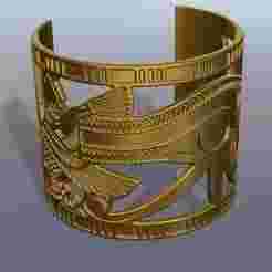 Jewel, Egyptian armband Ra