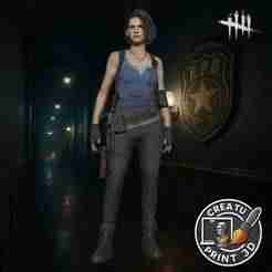 Jill Valentine Residual Evil Dead by Daylight 3D Printable Model / Jill Valentine Residual Evil Dead by Daylight 3D Printable Model