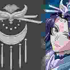 Jinshi's head accessories