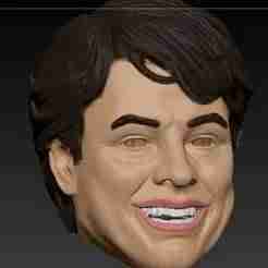 JUAN Gabriel Cabezón, Juan Gabriel Helmet, Juan Gabriel Head, Juan Gabriel Mask, Juan Gabriel 3D Print