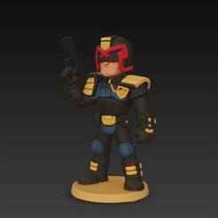 Judge Dredd - 3D figure Infinity/Disney style (100 mm)