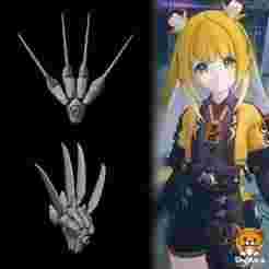 Jufufu - Claws - Zenless Zone Zero ZZZ Cosplay Prop