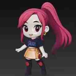 K-Pop Demon Hunters Mira Figure Chibi