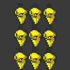 Kakuma pixel art keychain