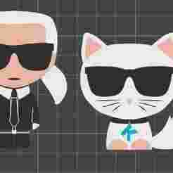 Karl Lagerfeld clothing decor