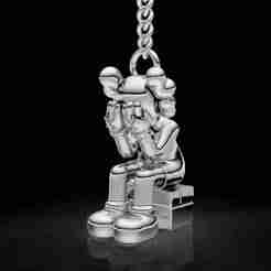 kaws key holder