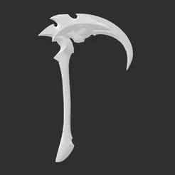 Kayn Scythe - Fanmade Cosplay Prop - (Inspired by League of Legends)