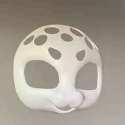 Kemono fursuit mask