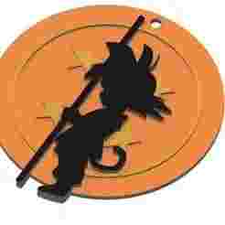 Key ring dragon ball -Goku