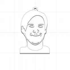 Key ring meme tobey - Spiderman Face