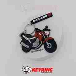 KEY RING MOTO 150 3D