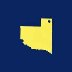 Key ring of La Pampa - Province Argentina