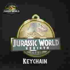 Key ring pack Jurassic world rebirth | Different Languages | ES | LAT | DE | BR | EN