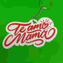 keychain - I love you mom - mom phrase