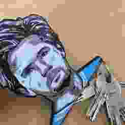 KEYCHAIN Kevin De Bruyne NAPLES