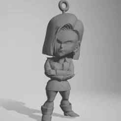 Keychain/keychain Android No. 18 Dragon Ball z