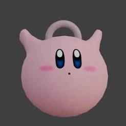 Kirby Keychain - Mewtwo Hat Transformation - Super Smash Bros - Ready to Print