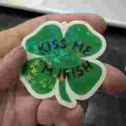 Kiss Me I'm Irish Keychain - Personal Use Only