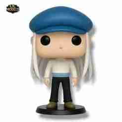 Kite Chibi Figure Hunter x Hunter 3D Model