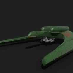 Klingon M'chla class refit Bird of prey - star trek