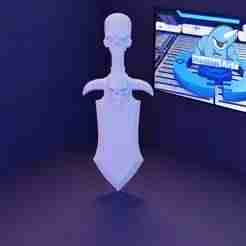 Knife with skull handle