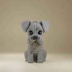 Knitted Schnauzer
