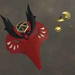KOUJU SARA MASK FOR COSPLAY GENSHIN IMPACT
