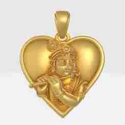 Krishna Pendant Keychain N3