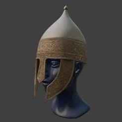 Kyivan Rus Detailed Helmet