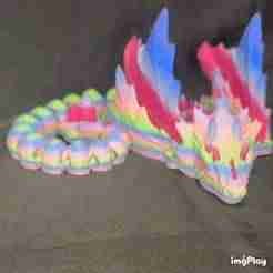 La Vouivre articulée print in place no support