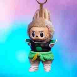 Labubu Accessories - Broly Armor and shoes - Dragon Ball costume for Halloween