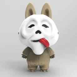 LABUBU SCREAM DRUG MASK