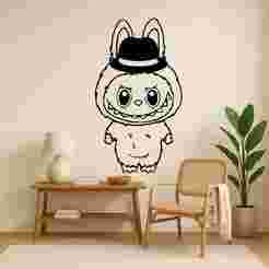 Labubu10 - Wall Art Multicolor